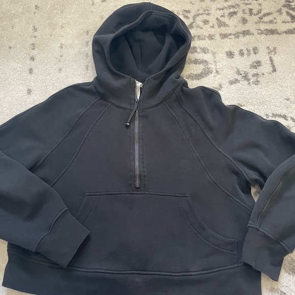 GUC Lululemon Scuba Oversized Half-Zip Hoodie M/L - Picture 3 of 10